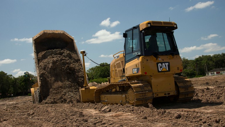  Cat  Grade  Control  3D  for D3K2 D4K2 and D5K2 dozers boosts 