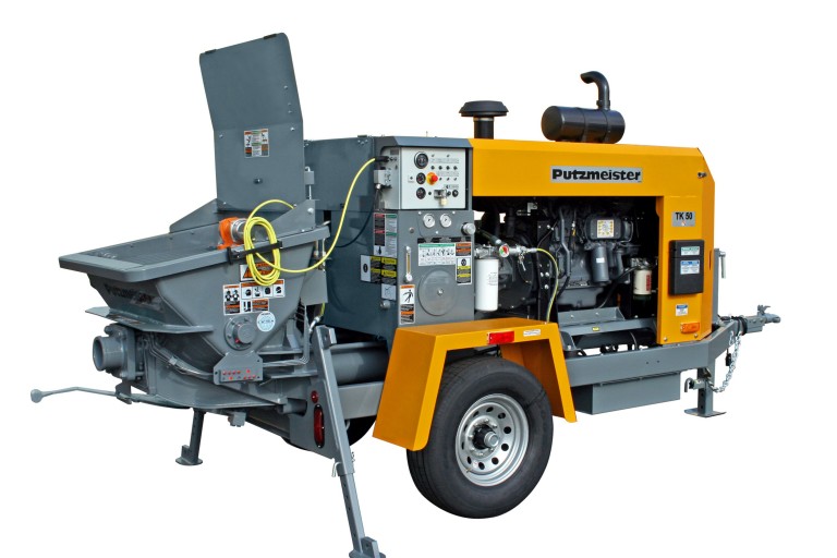 Putzmeister America Inc. TK 50 Concrete Pumps | Heavy Equipment Guide