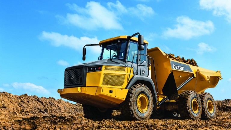 John Deere Expands E-Series ADT Family With Addition of 260E and 310E ...