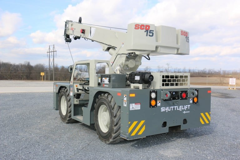 Manitowoc Company Inc Shuttlelift Scd15 Carrydeck Cranes Heavy