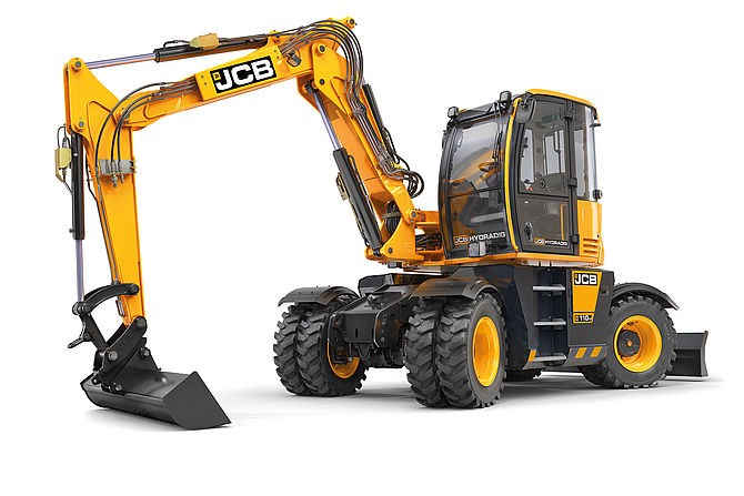 Hydradig 110W Wheeled Excavators Hydradig 110W Wheeled Excavators