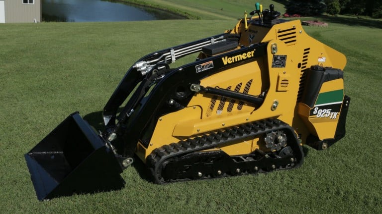 Mini skid steer brings impressive lifting and power