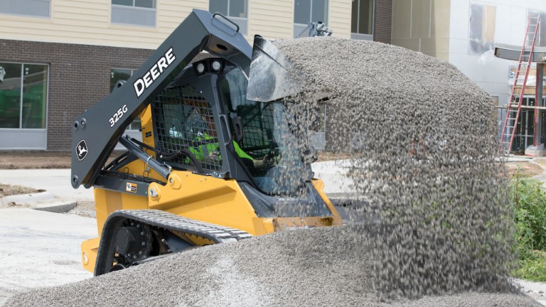 John Deere G Series Skid Steers And Compact Track Loader Are Powerful Performers On Tight Jobsites Heavy Equipment Guide