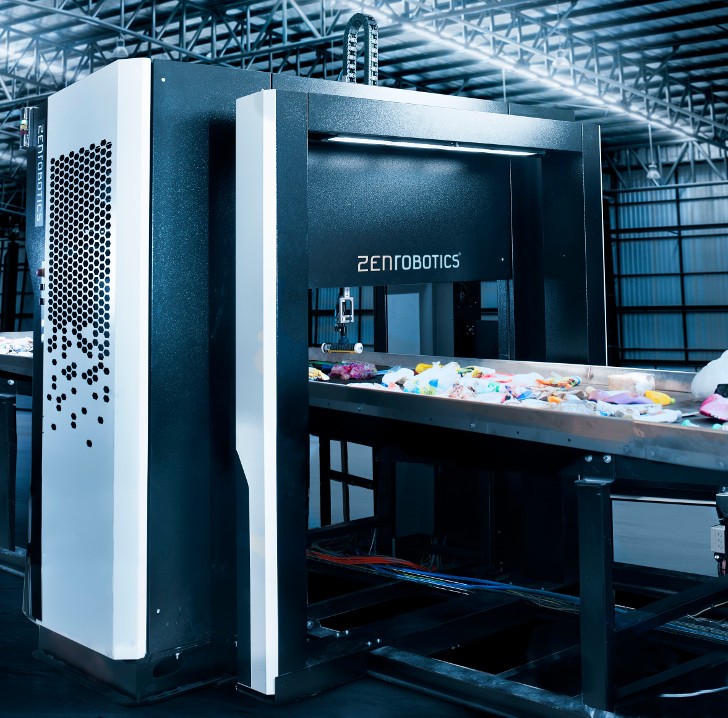 Fast Sorting Robot ZenRobotics Fast Picker reinforces line of heavy-duty waste sorting robots