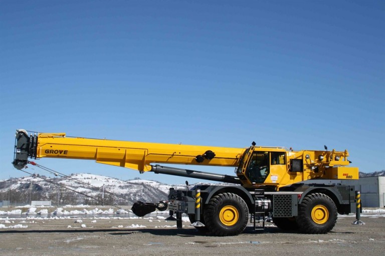 GRT880 Rough Terrain Cranes GRT880 Rough Terrain Cranes