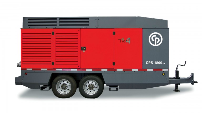 New CPS 1800 portable compressor is largest in Chicago Pneumatic's lineup