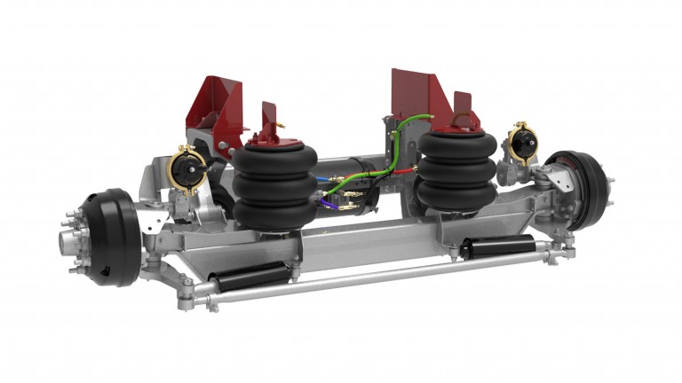 Link Manufacturing completes family of self-steer auxiliary suspensions