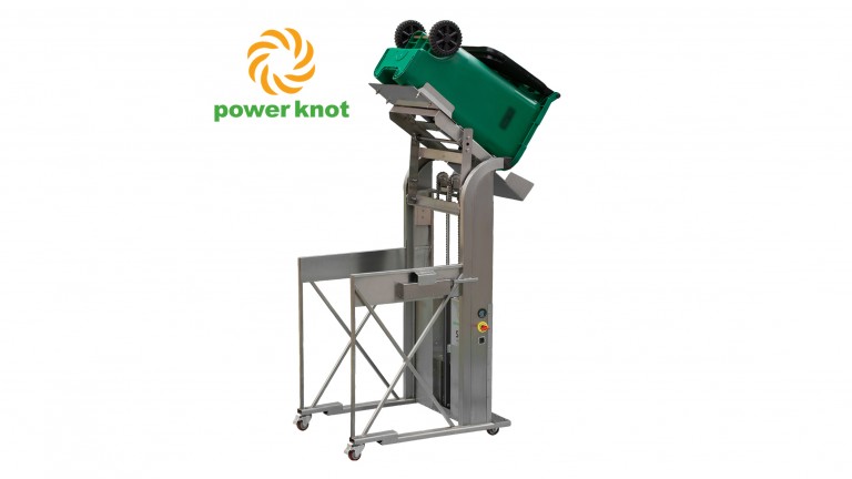 Power Knot’s new bin tipper improves hygiene and reduces injuries in ...