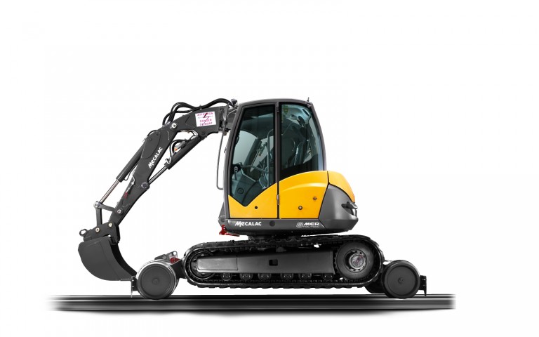 Mecalac - 8MCR RR Compact Excavators Mecalac - 8MCR RR Compact Excavators