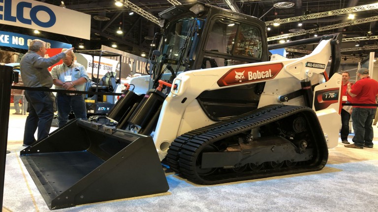 Bobcat unveils fully electric compact track loader concept at CONEXPO