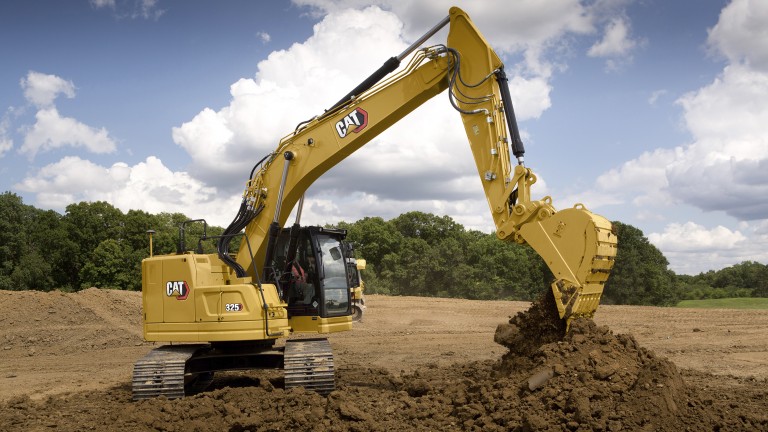 Next Generation Compact Radius Cat 325 excavator maximizes ...