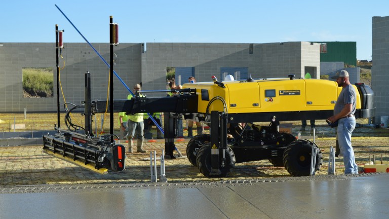 Ligchine introduces new laser-guided concrete screed machine