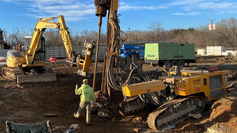 Contractor drives micropile production with KLEMM equipment