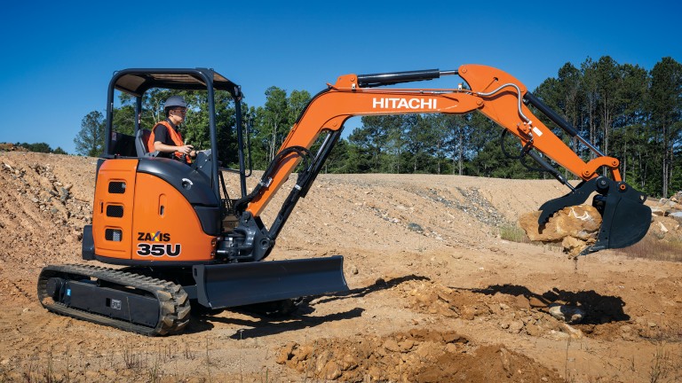Hitachi Construction Machinery Americas 2024 mini excavator
