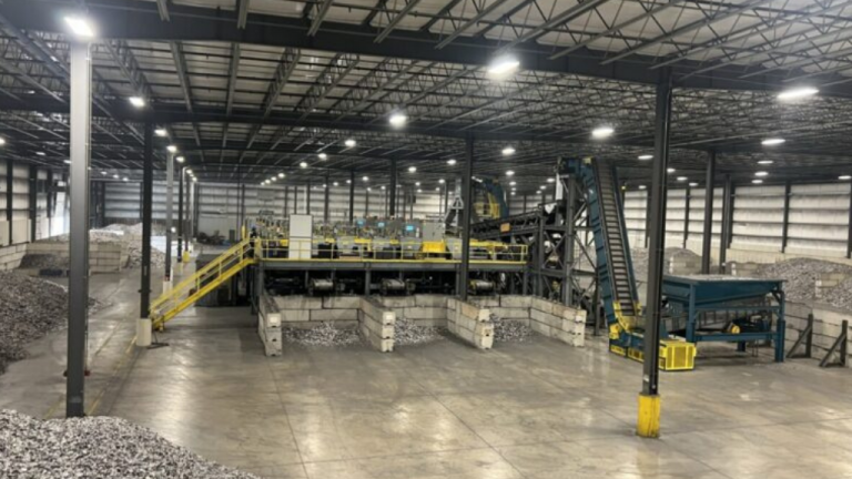 Sortera scales upcycled metals with $45M for new Tennessee facility