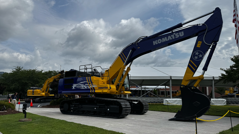 Komatsu celebrates 40 years of North American manufacturing