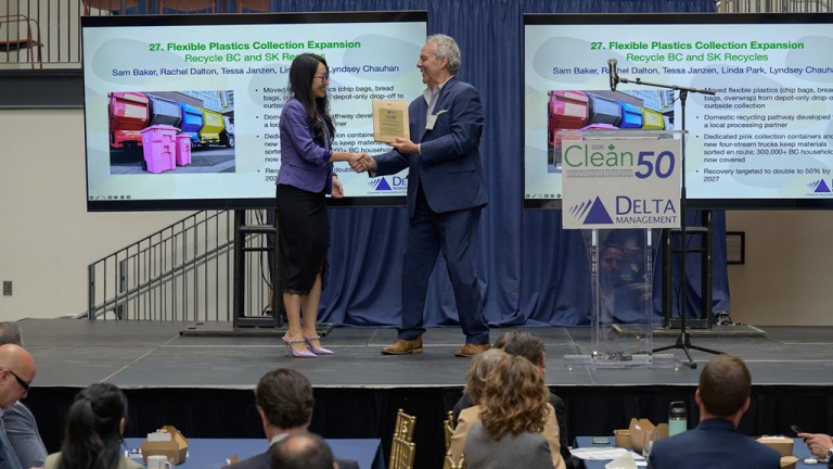 Canada’s Clean50 award honours B.C.’s flexible plastics collection program