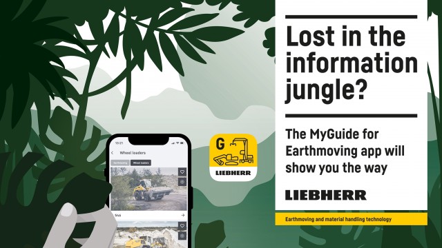 App provides Liebherr earthmoving machine details, contacts, news, and more
