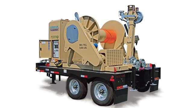 Condux Tesmec’s all-electric puller-tensioner debuts at The Utility Expo