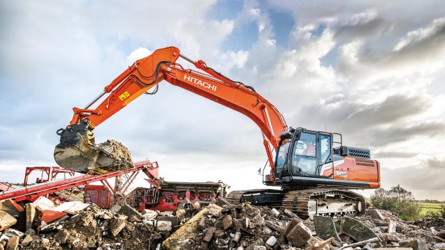 Hitachi fleshes out updated medium and large excavator line with six new models