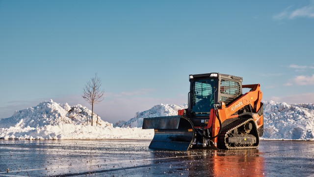 Winterize your business with compact track loaders for snow removal