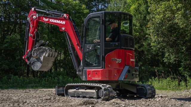 Yanmar’s new mini excavator features improved capabilities in tight spaces, travel speed, and ease of maintenance