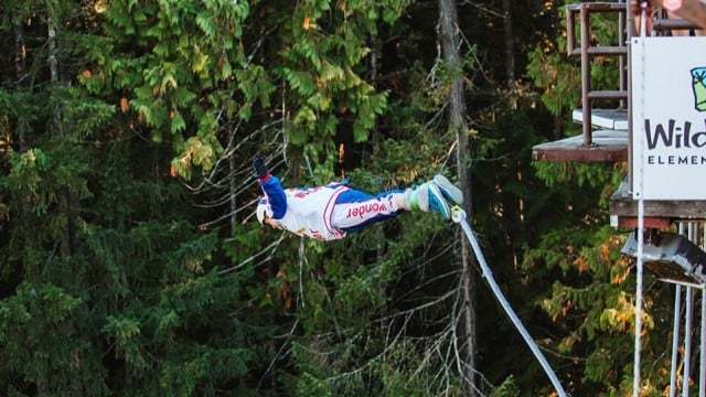 VMAC CFO bungy jumps to raise over $3,800 in Toss The Boss fundraiser