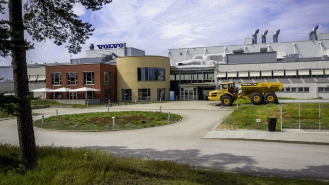 Volvo CE’s Braås facility receives Climate Efficient Site certification