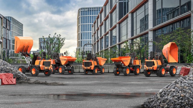 AUSA’s next-generation compact dumpers updated for serviceability and safety