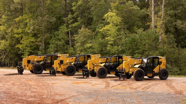 Next-generation Cat telehandlers are engineered for enhanced comfort and control