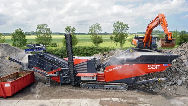 SBM to showcase electric-hybrid crushing plants at bauma