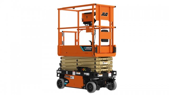 JLG enters the micro-sized scissor lift market with an electric model