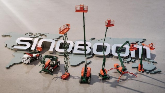 Check out Sinoboom's new equipment colour scheme