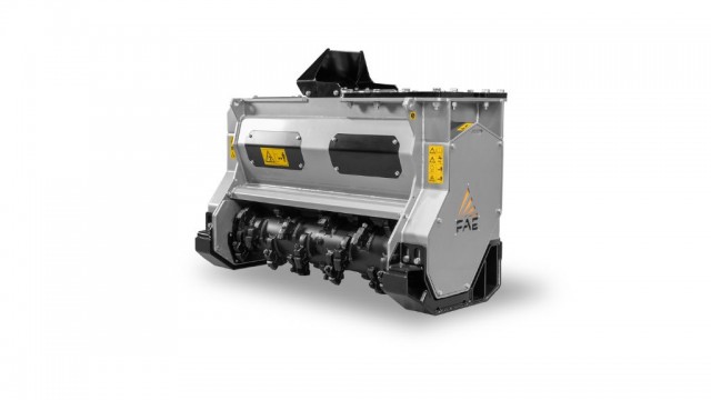 FAE’s powerful mulcher for excavators is designed for intense forestry jobs