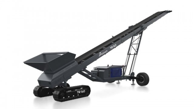 ProStack’s new range of tracked conveyors brings efficient stockpiling to smaller job sites