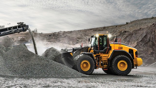 Volvo's new wheel loader for large-scale rehandling is packed with productivity-boosting features