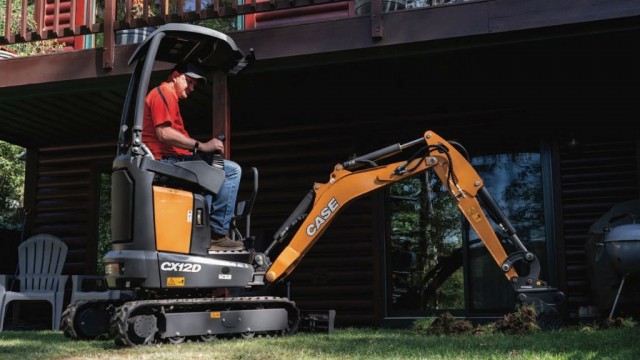CASE's new diesel and electric mini excavators are flexible for tight job sites