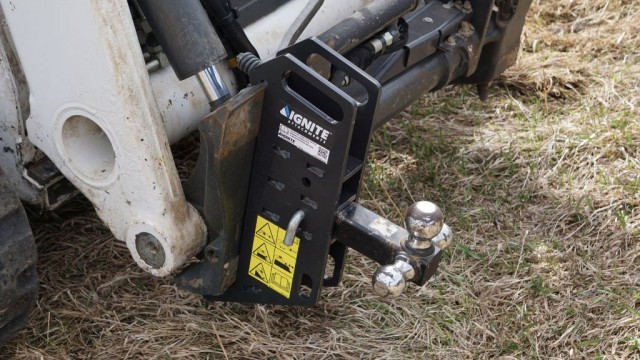 Ignite offers new trailer hitch attachment for compact loaders