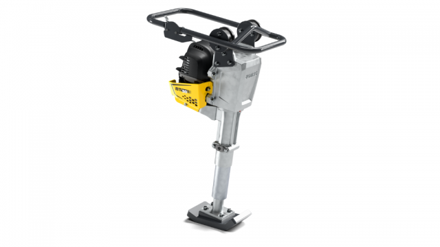 Lightweight BOMAG tamper is designed for compaction in narrow spaces
