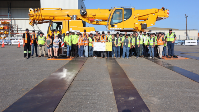 Mobile crane operators compete in Liebherr’s preliminary Game of Cranes round