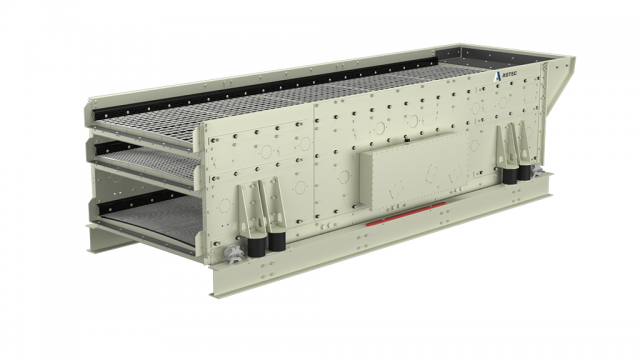 Increase throughput with Astec’s next-generation Vari-Frequency deck for horizontal screening