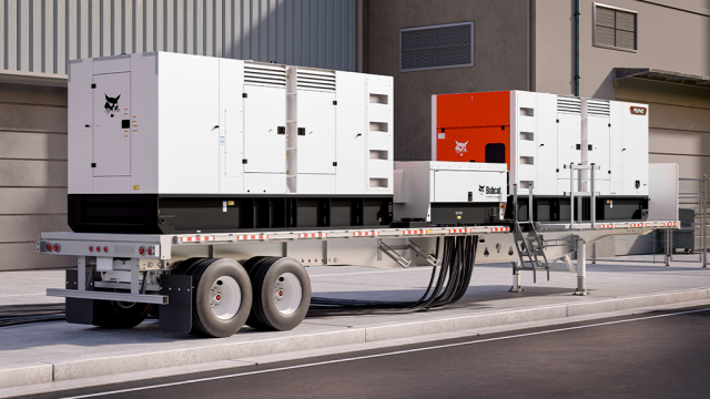 Bobcat combines two portable generators into one power package