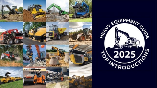 Heavy Equipment Guide's 2025 Top Introductions