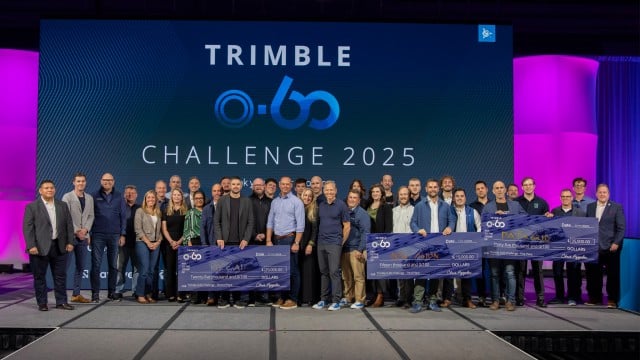 Winners of the 2025 Trimble 0-60 highlight emerging tech