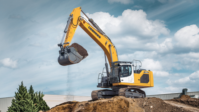 Liebherr's updated Gen 8 crawler excavators consume up to 10 percent less fuel