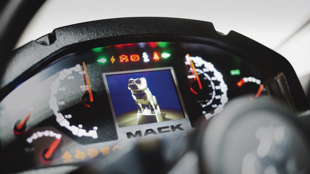 New instrument cluster introduces Mack Co-Pilot on the TerraPro model