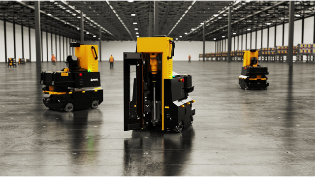 DEWALT's autonomous downward drilling robots can be deployed in fleets for speedy data centre construction