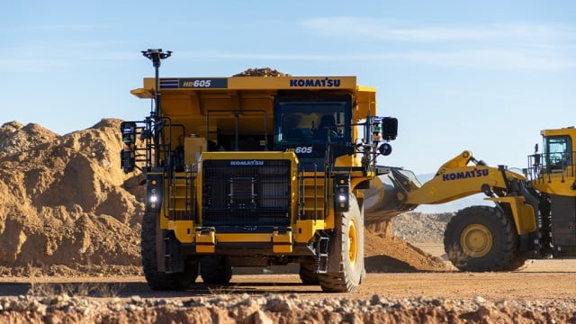 Komatsu's Smart Quarry Autonomous solution for haul trucks can be deployed without extensive infrastructure upgrades