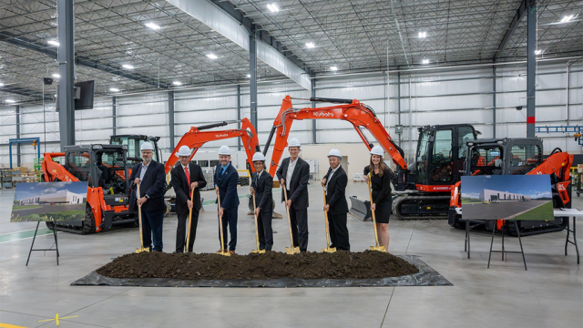 Kubota breaks ground on new Kansas testing facility