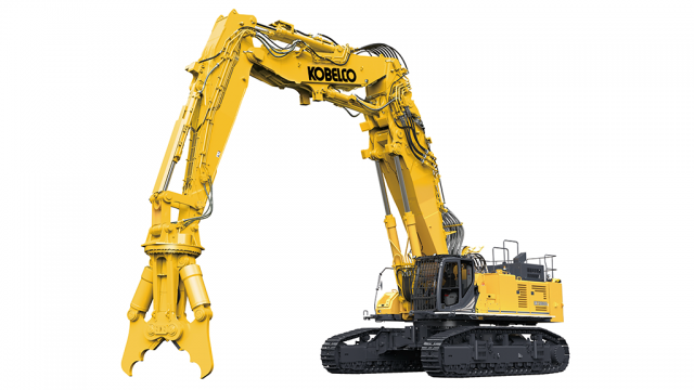 Adapt KOBELCO's new demolition excavator to your job site with a variety of boom and arm configurations